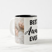 最高の叔母 ツートーンマグカップ (正面左)