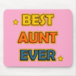 最高の叔母 マウスパッド