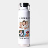 最高の叔母Ever 3写真 ウォーターボトル (背面)