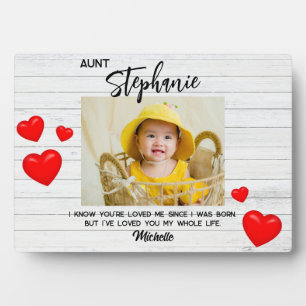 最高の叔母Nikece Othy'Day Sister写真 フォトプラーク