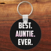 最高の叔父に対する素晴らしお祝いの贈りお気に入りの物 キーホルダー (正面)