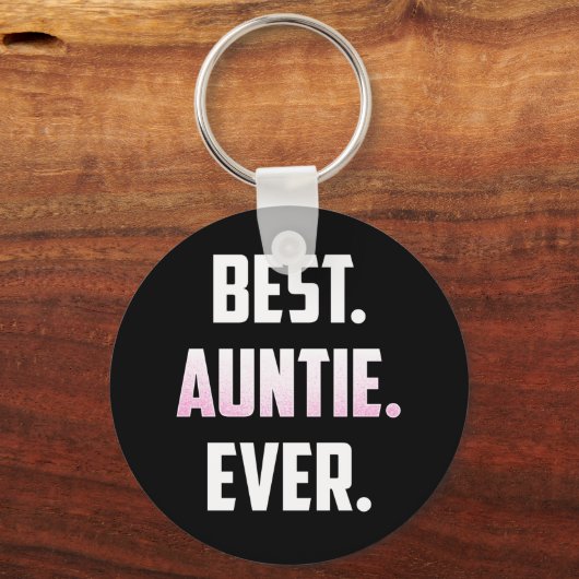 最高の叔父に対する素晴らしお祝いの贈りお気に入りの物 キーホルダー (正面)