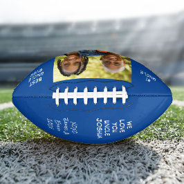 最高の叔父の写真ブルー アメリカンフットボール