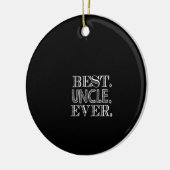 最高の叔父 セラミックオーナメント (左)