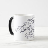 最高の右スイプエバおもしろいイボーイラブ引用文 モーフィングマグカップ (正面左)