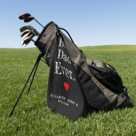 最高の名パーソナライズされた前 ゴルフタオル