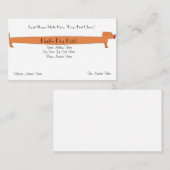 最高の名札 – 犬関連 – DOG 名刺 (正面/裏面)