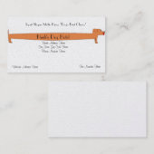 最高の名札 – 犬関連 – DOG 名刺 (正面/裏面)