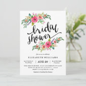 最高の夏のブライダルシャワーの招待 招待状 (スタンド正面)