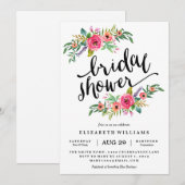 最高の夏のブライダルシャワーの招待 招待状 (正面/裏面)