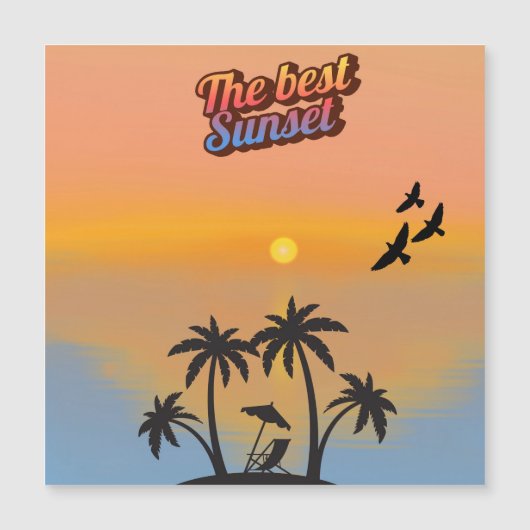 最高の夕焼け (正面)