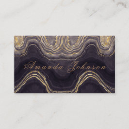 最高の大パーソナライズされた理石名刺 名刺