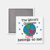 最高の大間 マグネット (正面/裏面)