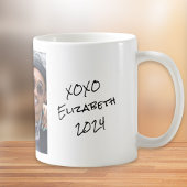 最高の夫の写パーソナライズされた真 コーヒーマグカップ