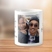 最高の夫の写パーソナライズされた真 コーヒーマグカップ