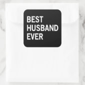 最高の夫 スクエアシール (バッグ)