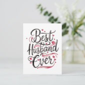 最高の夫 ポストカード (スタンド正面)