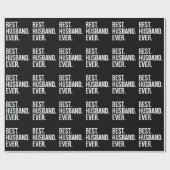 最高の夫 ラッピングペーパー (フラット)