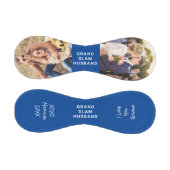 最高の夫Ever Photos Blue 野球ボール (パネル)