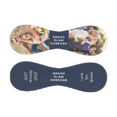 最高の夫Ever Photos Blue 野球ボール (パネル)