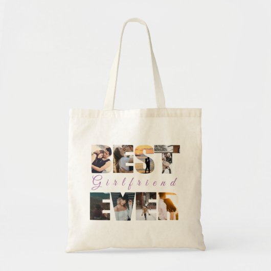 最高の女の人のカスタム文字 トートバッグ (正面)