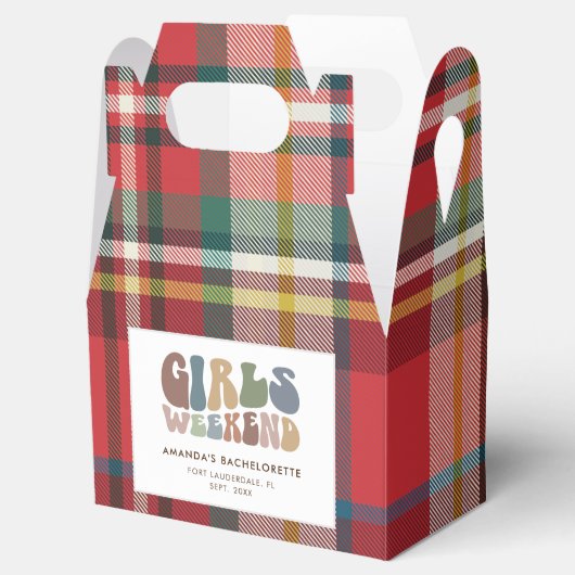 最高の女友達との週末 バチェロレッテパーティー 70年代レトロカスタム フェイバーボックス (オープン)