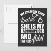 最高の女友達 ブライズバチ バチェロレッテベスト 仲間 ポストカード (正面/裏面)