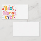 最高の女 名刺 (正面/裏面)