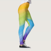 最高の好みに合わせた水彩レギンス。 レギンス (右)