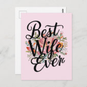 最高の妻 ポストカード (正面/裏面)