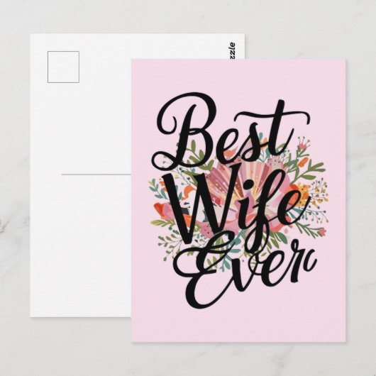 最高の妻 ポストカード (正面/裏面)