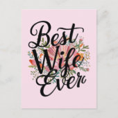 最高の妻 ポストカード (正面)