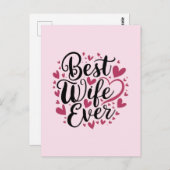 最高の妻 ポストカード (正面/裏面)