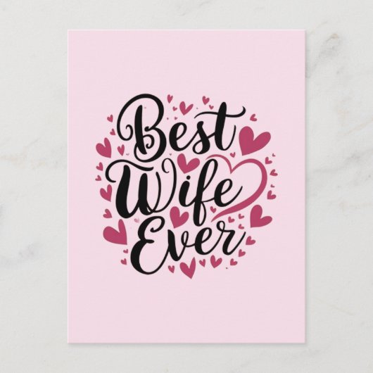 最高の妻 ポストカード (正面)