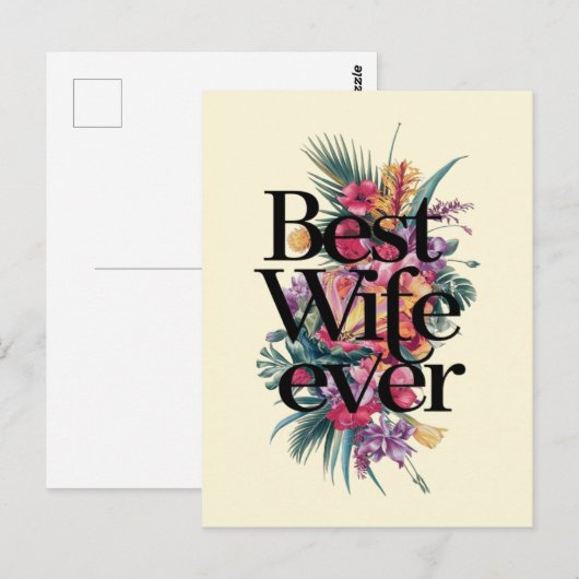 最高の妻 ポストカード (正面/裏面)