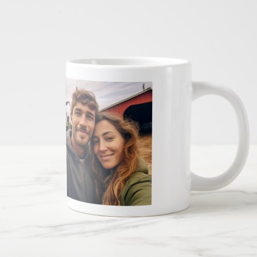 最高の妻 | 最大のマグカップ ジャンボコーヒーマグカップ (右)