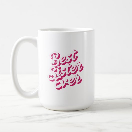 最高の姉妹 コーヒーマグカップ (左)