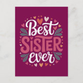 最高の姉妹 ポストカード (正面)