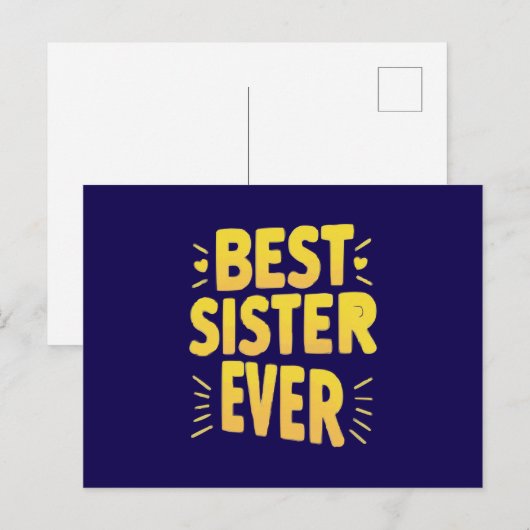 最高の姉妹 ポストカード (正面/裏面)