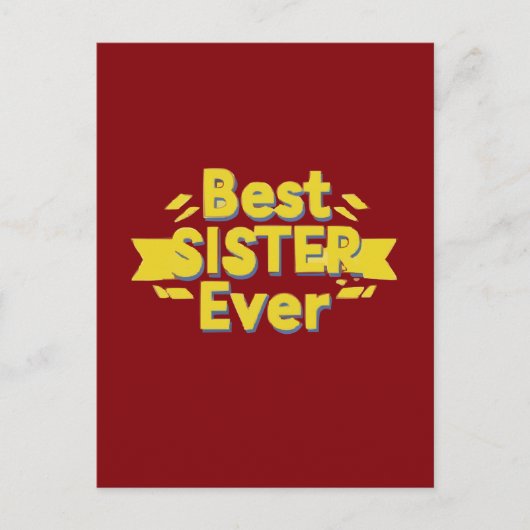 最高の姉妹 ポストカード (正面)