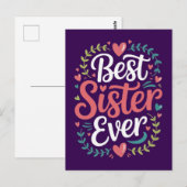 最高の姉妹 ポストカード (正面/裏面)