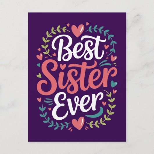 最高の姉妹 ポストカード (正面)