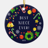 最高の姪さま クリスマス オーナメント (正面)