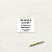 最高の娘を持つ自慢の母です ポストイット (デスク上)