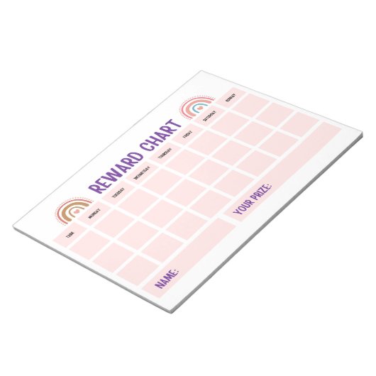 最高の子の報奨表 ノートパッド (アングル)