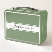 最高の子の学生ギフト メタルランチボックス (正面)