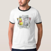 最高の子供時代の思い出 サラリーマンに捧ぐゴム製のアヒルTシャツ Tシャツ (正面)