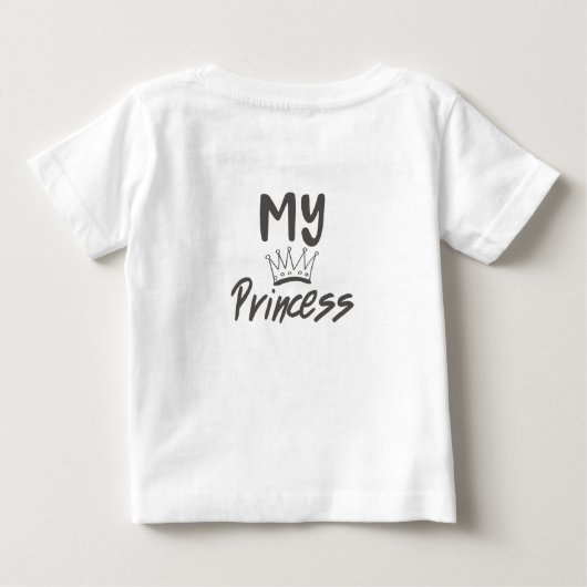 最高の子 ベビーTシャツ (裏面)