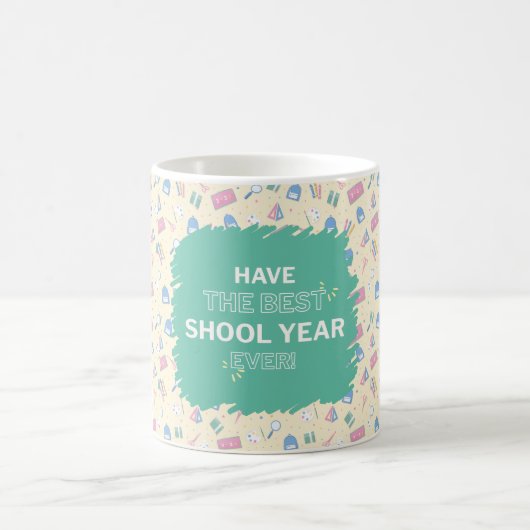 最高の学校生活を Back to School マグカップ (中央)