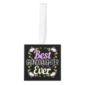 最高の孫娘Ever -フローラ キューブオーナメント (正面)